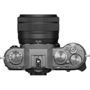 FUJIFILM X-T50 Mirrorless Camera with XC 15-45mm f/3.5-5.6 Lens (Silver)