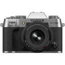 FUJIFILM X-T50 Mirrorless Camera with 16-50mm f/2.8-4.8 Lens and Basic Bundle (Silver)