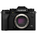 FUJIFILM X-T5 Mirrorless Camera with 23mm f/2 Lens and Street-Travel Photography Kit (Black)