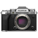 FUJIFILM X-T5 Mirrorless Camera with 16-55mm f/2.8 Lens and Basic Bundle (Silver)