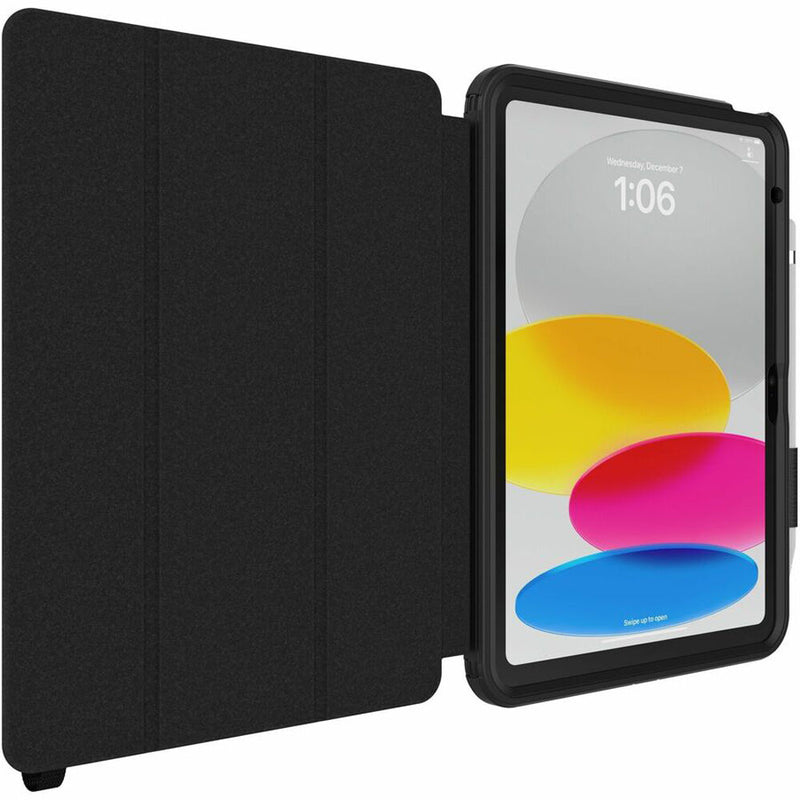 OtterBox Defender Case with Kickstand for iPad 10th Gen (Black, Poly Bag Packaging)