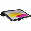 OtterBox Defender NSC Case with Folio for iPad 10th Generation (Black, Poly Bag Packaging)
