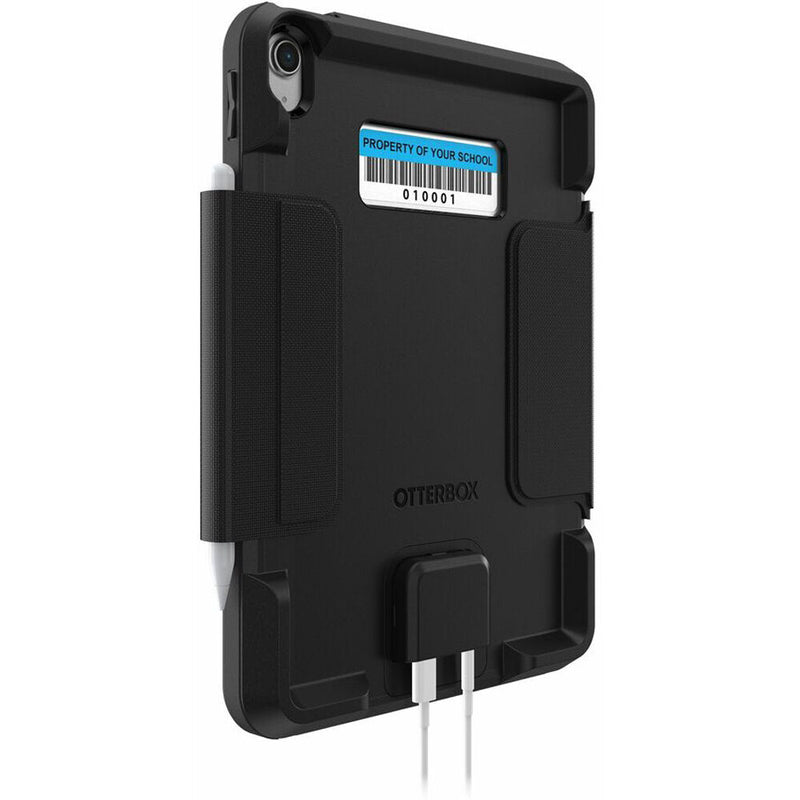 OtterBox Defender Splitter Case for iPad 10th Generation (Black, Poly Bag Packaging)