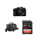 Panasonic Lumix GH7 Mirrorless Camera with 12-60mm f/2.8-4 Lens and Basic Bundle (Black)