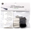 Bubblebee Industries The Lav Concealer for DPA 2061 Lavalier Mic (3 Black, 3 White)