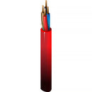 West Penn Solid Unshielded Plenum Fire Alarm Cable (1000', Red)