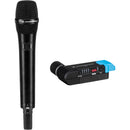 Sennheiser AVX-835 SET Digital Camera-Mount Wireless Cardioid Handheld Microphone System Kit with Long-Haired Windscreen (1.9 GHz)