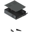 Video Mount Products DVR-LB3 Low-Profile DVR / Storage Lockbox & DVR-WA Wall Mounting Arms