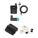 Sennheiser AVX-MKE2 SET Digital Camera-Mount Wireless Omni Lavalier Microphone System with Mic Hiding Kit and Lav Concealer (Black, 1.9 GHz)