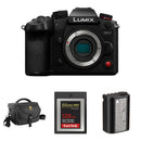 Panasonic Lumix GH7 Mirrorless Camera with Essentials+ Kit (Black)