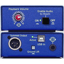 ARX Audibox USB DI-Q Playback & Monitoring Interface with Cue Control
