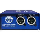 ARX Audibox USB DI High-Resolution USB to XLR Interface