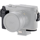 Tilta Mounting Base Plate with Leather Grip for Leica Q3 (Black)