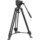 Manfrotto 500X Fluid Head with Aluminum Tripod Kit