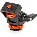 3 Legged Thing Monty 1 Mighty Mini Pan/Tilt Cold Shoe Accessory Mount (Lava)