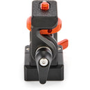 3 Legged Thing Monty 2 Mighty Mini Pan/Tilt Picatinny Clamp Accessory Mount (Lava)