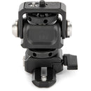 3 Legged Thing Monty 3 Mighty Mini Pan/Tilt Accessory Mount with Shoe and Picatinny Rail (Darkness)