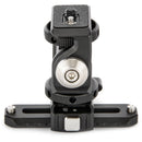 3 Legged Thing Monty 3 Mighty Mini Pan/Tilt Accessory Mount with Shoe and Picatinny Rail (Darkness)