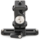 3 Legged Thing Monty 3 Mighty Mini Pan/Tilt Accessory Mount with Shoe and Picatinny Rail (Darkness)