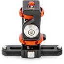 3 Legged Thing Monty 3 Mighty Mini Pan/Tilt Accessory Mount with Shoe and Picatinny Rail (Lava)