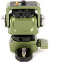 3 Legged Thing Monty 3 Mighty Mini Pan/Tilt Accessory Mount with Shoe and Picatinny Rail (Moss)