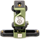 3 Legged Thing Monty 3 Mighty Mini Pan/Tilt Accessory Mount with Shoe and Picatinny Rail (Moss)
