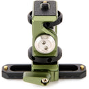 3 Legged Thing Monty 3 Mighty Mini Pan/Tilt Accessory Mount with Shoe and Picatinny Rail (Moss)
