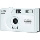 Reto Project PANO 35mm Film Camera (Metallic Silver)