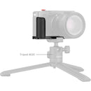 SmallRig L-Shaped Mount Plate with Silicone Handle for FUJIFILM X-E5 (Black)