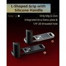 SmallRig L-Shaped Mount Plate with Silicone Handle for FUJIFILM X-E5 (Black)