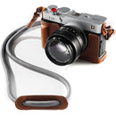 SmallRig Leather Half Case Kit for FUJIFILM X-E5 (Brown)