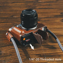 SmallRig Leather Half Case Kit for FUJIFILM X-E5 (Brown)