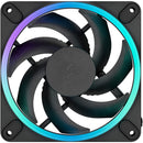 Fractal Design Momentum 12 RGB 120mm Fan (Black, 3-Pack)