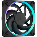 Fractal Design Momentum 12 RGB 120mm Fan (Black, 3-Pack)