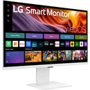 LG 32U850SA-W 31.5" 4K HDR Smart Monitor with Webcam (White)