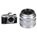 OM SYSTEM OM-5 Mirrorless Camera with 14-42mm f/3.5-5.6 II Lens Kit (Silver)