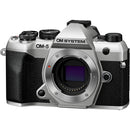 OM SYSTEM OM-5 Mark II Mirrorless Camera (Silver)