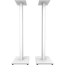 Kanto Living ST34W 34" Universal Speaker Floor Stands (White, Pair)