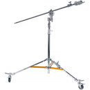 Cheetah Stand Heavy-Duty Convertible Super Boom Stand with Wheels (18')