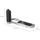 SmallRig Silicone L-Shape Grip for FUJIFILM X-T50 (Silver)