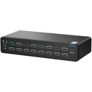 Belkin 8:2 DisplayPort MultiClave Secure KVM with CAC
