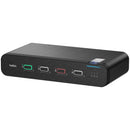 Belkin Universal 4-Port Dual-Head DisplayPort Secure KVM?with CAC
