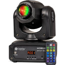 ColorKey Mobile Spot 50 Wireless Battery-Powered Moving Head Bundle with Carrying Bag (2-Pack)