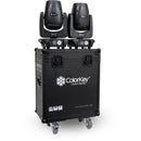 ColorKey Flight Case for Two Creator Spot 250 Light Fixtures