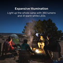 BioLite Luci Charge 360 Solar Inflatable Lantern & Charger