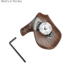 SmallRig ImageGrip Rotating Wooden Handle with ARRI-Style Rosette (Left Side)