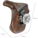 SmallRig ImageGrip Rotating Wooden Handle with ARRI-Style Rosette (Left Side)