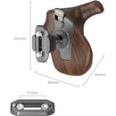 SmallRig ImageGrip Rotating Wooden Handle with NATO Clamp (Right Side)