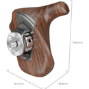 SmallRig ImageGrip Rotating Wooden Handle with ARRI-Style Rosette (Right Side)