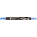 Itoya Doubleheader Calligraphy Marker (Blue, Blister Packaging)